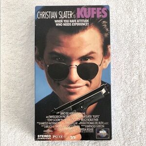 Christian Slater is KUFFS  on VHS
